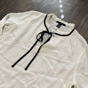 White Forever 21 Blouse - Size M